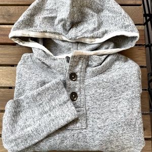 JCrew Crewcuts boys long sleeve hooded sweatshirt